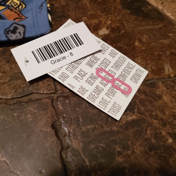 5/25 LuLaroe Gracie Kids Shirt Trucks & Wrenches 8 NWT - Picture 3 of 5